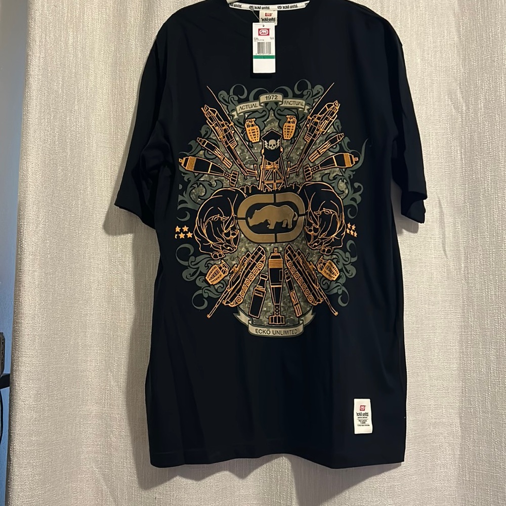 Ecko black graphic tee shirt